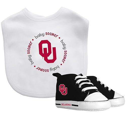 Baby Fanatic 2 Piece Bid and Shoes - NCAA Oklahoma Sooners - Unisex Infant Apparel