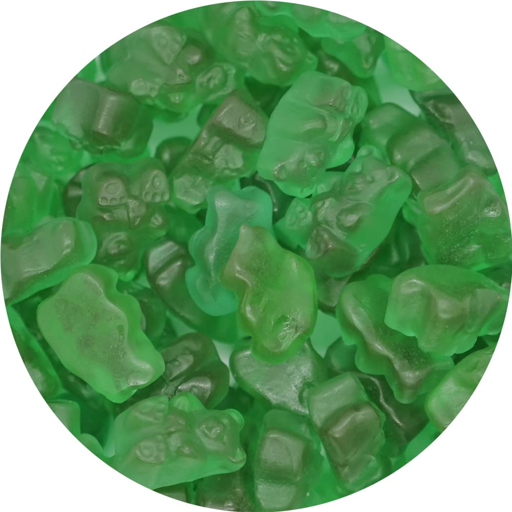 All City Candy Flavorful, Fresh & Soft 5 Pound Bulk Gummi Bear Candy Bags Individual Fruit Flavors World's Best Gummy Candy (Watermelon)
