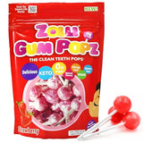 Zollipops GUM Popz 5.6oz Resealable Pouch - Enjoy a Burst of Flavor with Gum in a Convenient Resealable Pouch