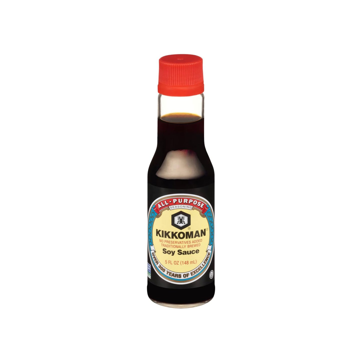 Kikkoman Naturally Brewed Soy Sauce, 5 Ounce (Pack of 3)