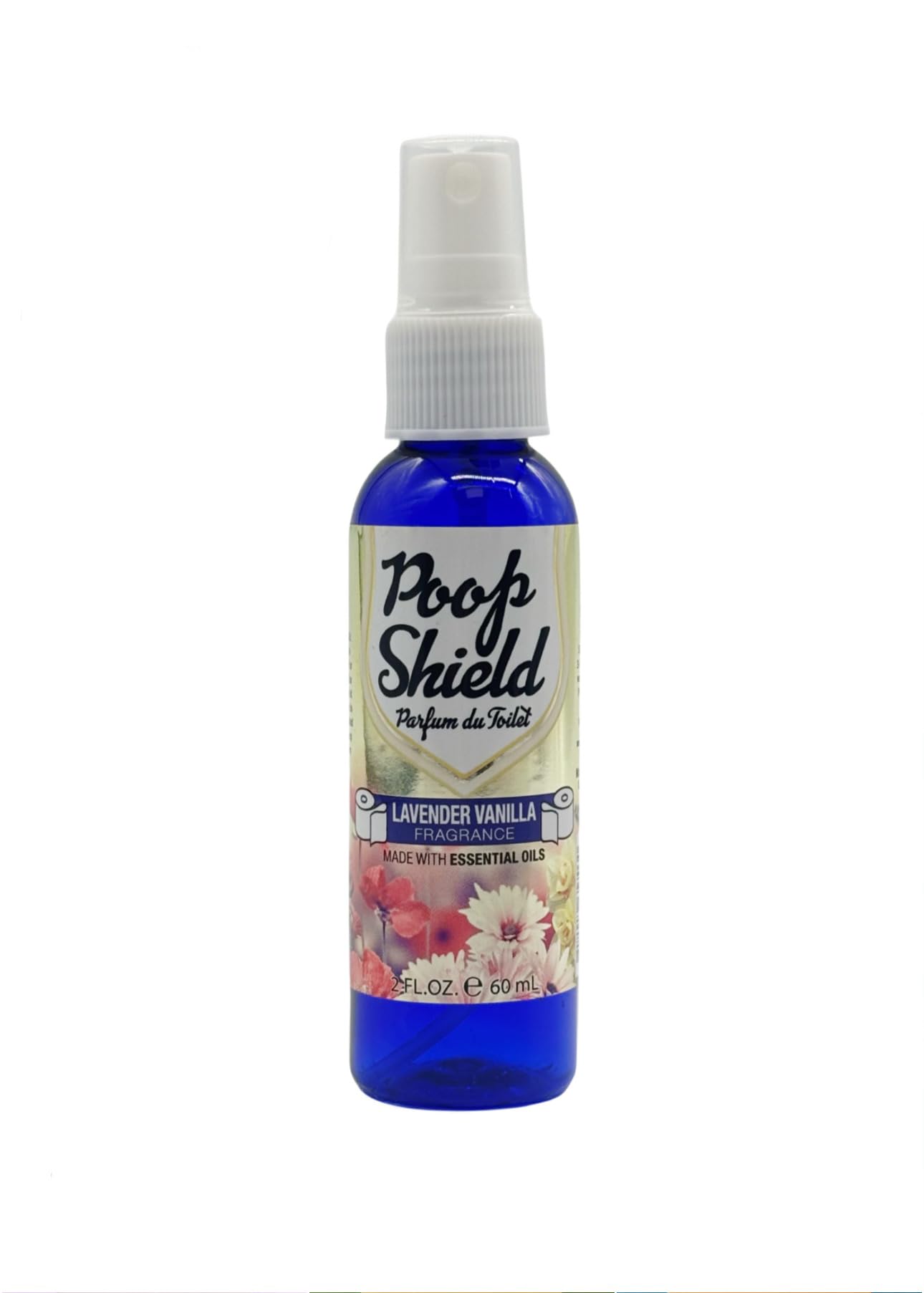 Mystic Romance POOP SHIELD 2 FL OZ 60ML, Toilet Spray Lavender Vanilla