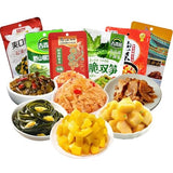 Zhacai Pickled?575g/20.3oz,6Packs/Bag) Si Chuan Zha Cai For Sushi Chinese Pickles Variety Set Asparagus Lettuce & Bamboo Shoots Kelp Shreds Ginger