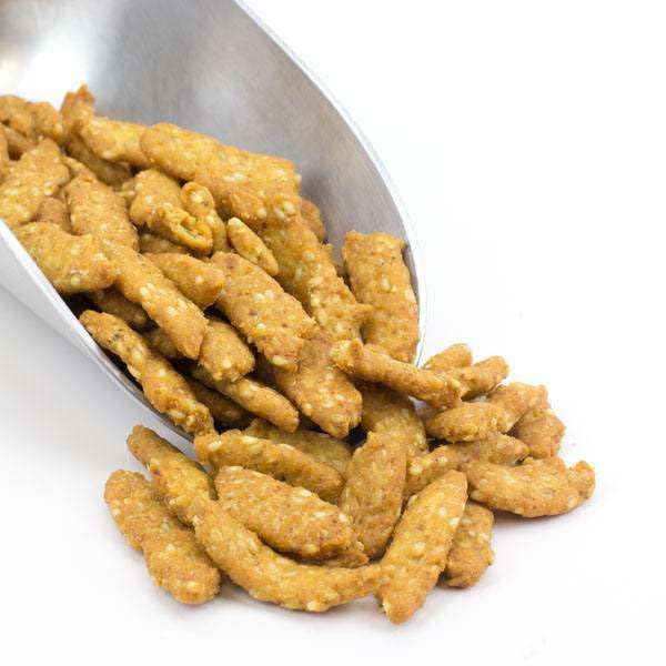 Sesame Sticks with Oat Bran, Vegan Crispy Snack, Rich in Iron, 7.5 lb Bag