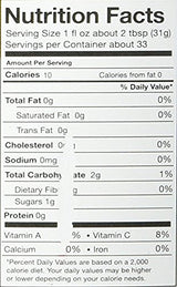 Volcano Bursts Organic Italian 100% Organic Lemon Juice In Glass Bottle, 33.8 oz | Pack of 1