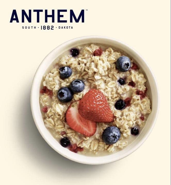 Anthem Super Fruit Instant Oatmeal Cup - Enjoy High-Protein Oatmeal Cups with Rich Super Fruit Flavour-Ideal for Busy Mornings - These Convenient Cups