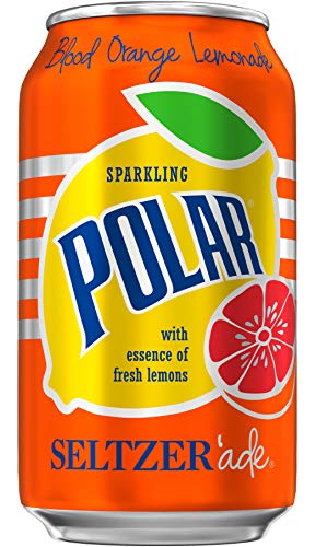 Polar Blood Orange Lemonade Seltzer'ade, 12 Fluid Ounce (Pack of 8)