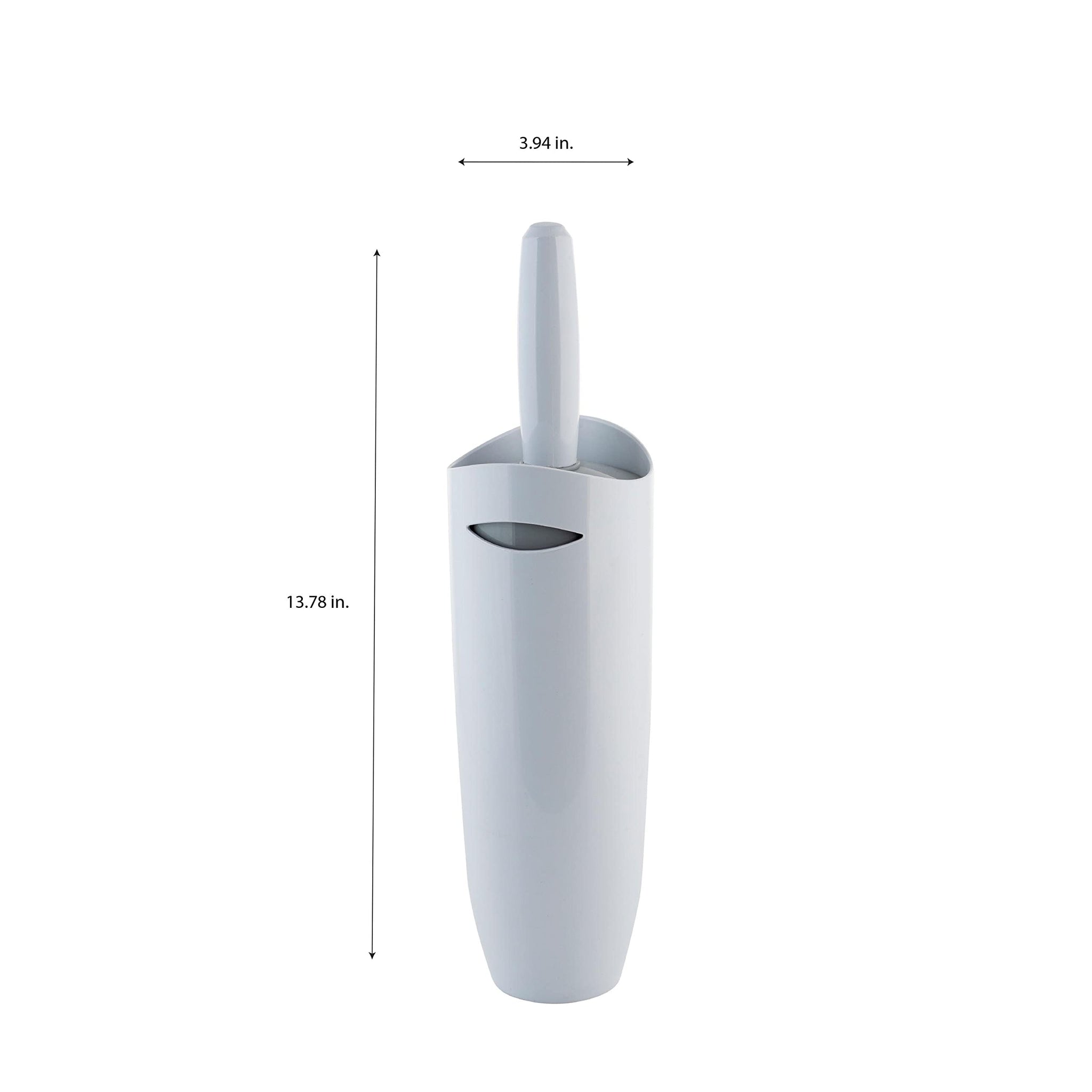 Bath Bliss Coutour Toilet Brush and Holder