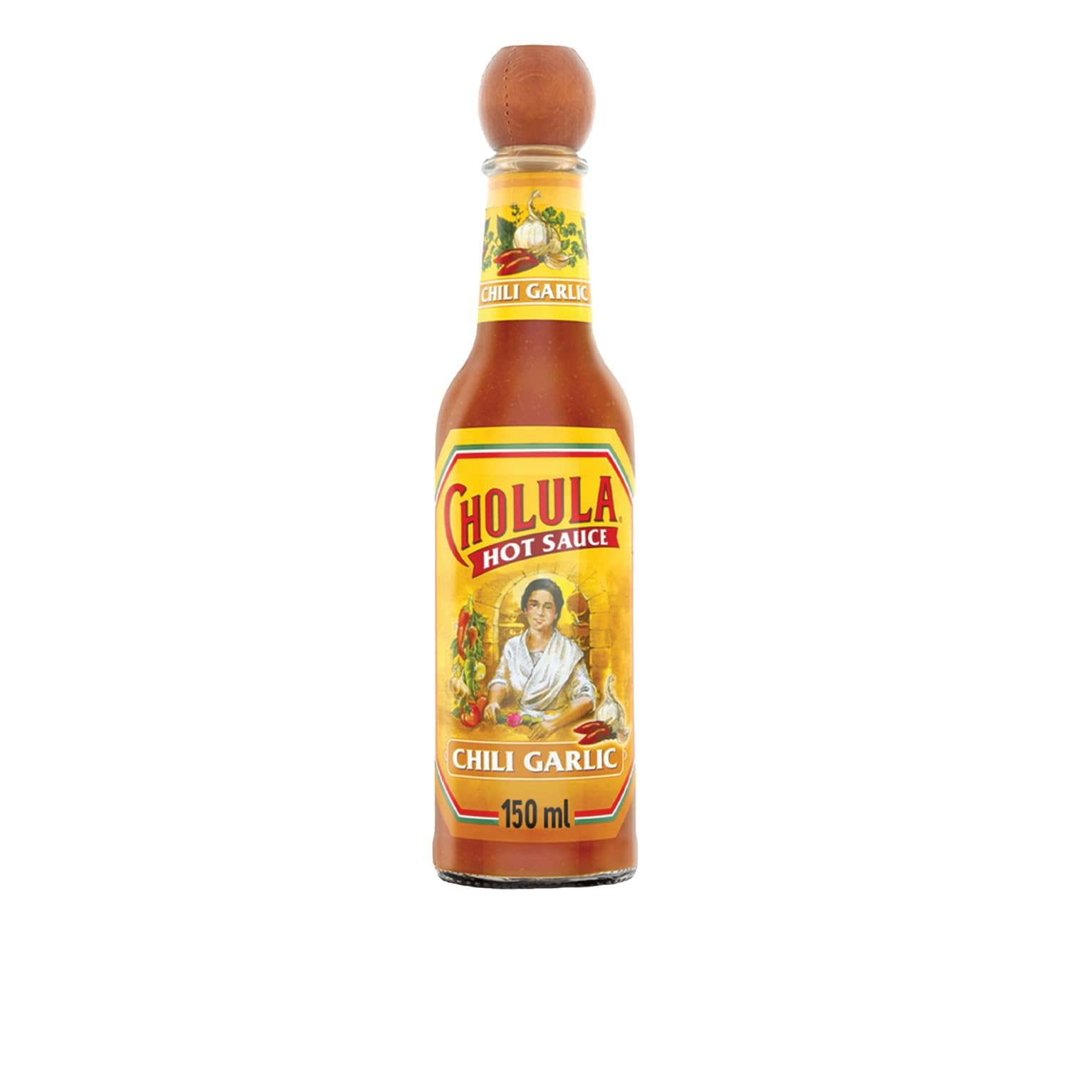 Cholula, Sauce Hot Chili Garlic, 5-Ounce (12 Pack)