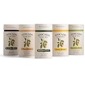 Avocado Tea Party With Five Blends | Variety tea Pack | Peach Tea | Lemon Tea | Natural Avocado Leaf Tea | Chamomile Tea | Black Tea | Great Gift Idea
