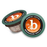 beaniac Flavor Freak Madagascar Vanilla, Flavored Light Roast, Single Serve Compostable K Cup Coffee Pods, Arabica Coffee with Natural Flavors, Keurig