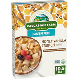 Cascadian Farm, Cereal Honey Vanilla Crunch Organic, 10.5 Ounce