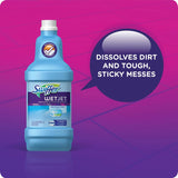 Swiffer Wetjet System Cleaning-Solution Refill, Fresh Scent, 1.25 L Bottle, 4/Carton
