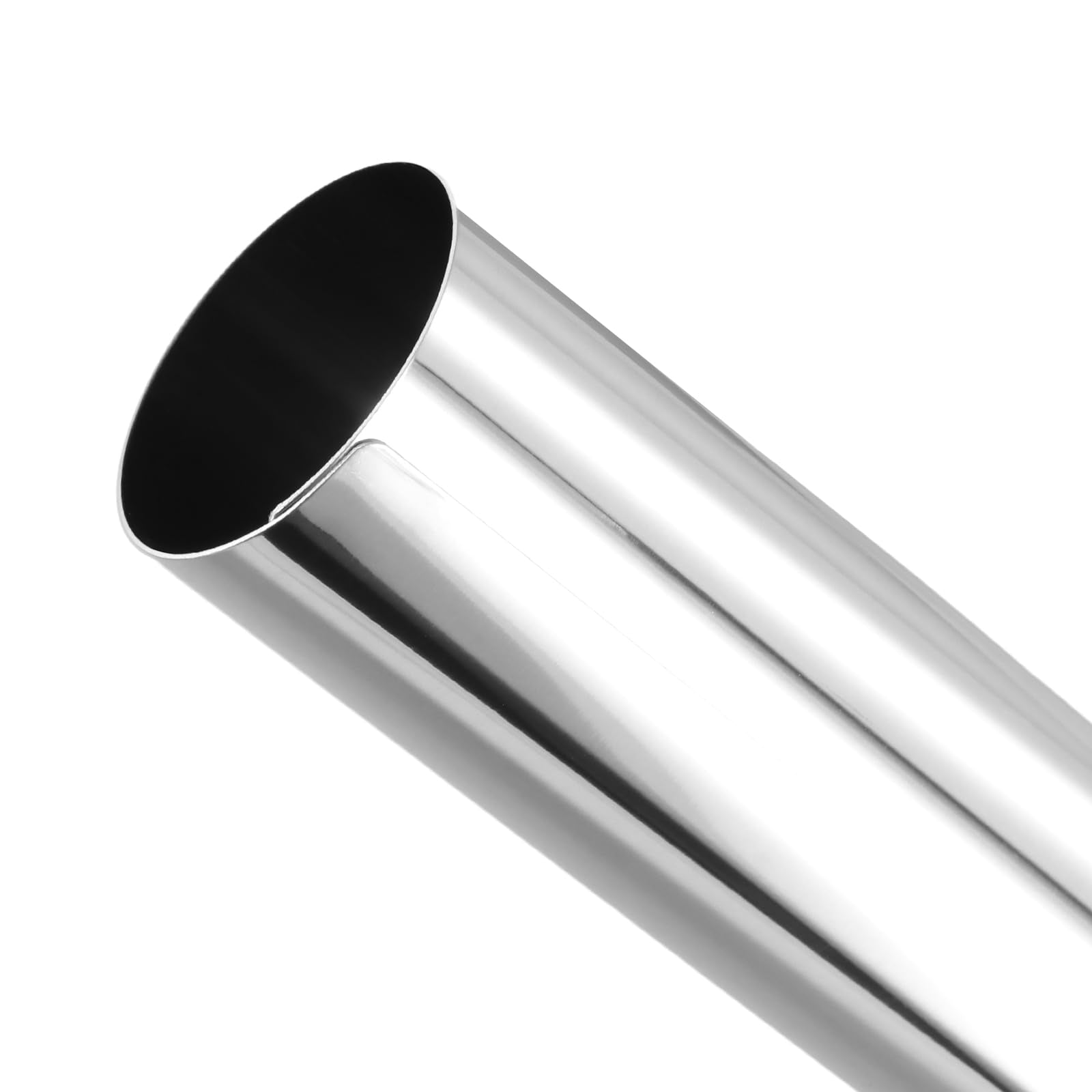 SEHOI 50 PCS Cannoli Tubes Molds, 5 Inch Stainless Steel Cannoli Shells Tubes, Non Stick Cannoli Tubes with 4 Cleaning Brushes, Cone Cream Horn Roll