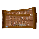 Get Well Soon 3D Bar, 2 PACK - Vegan, Dairy & Nut Free, Allergy Friendly