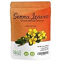 Senna Dried Whole Leaves , 2 oz. , Hojas De Sen , Senna Alexandrina , Senna Tea , Product From India , Packaged in the USA