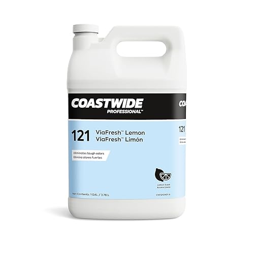 Coastwide Professional Air Freshener ViaFresh Lemon Drop Concentrate, 3.78L, 4/Carton