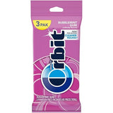 ORBIT Gum Bubblemint, Individually Wrapped Chewing Gum Sugar Free, 3 Packs of 14 Pieces (42 Total Pieces)