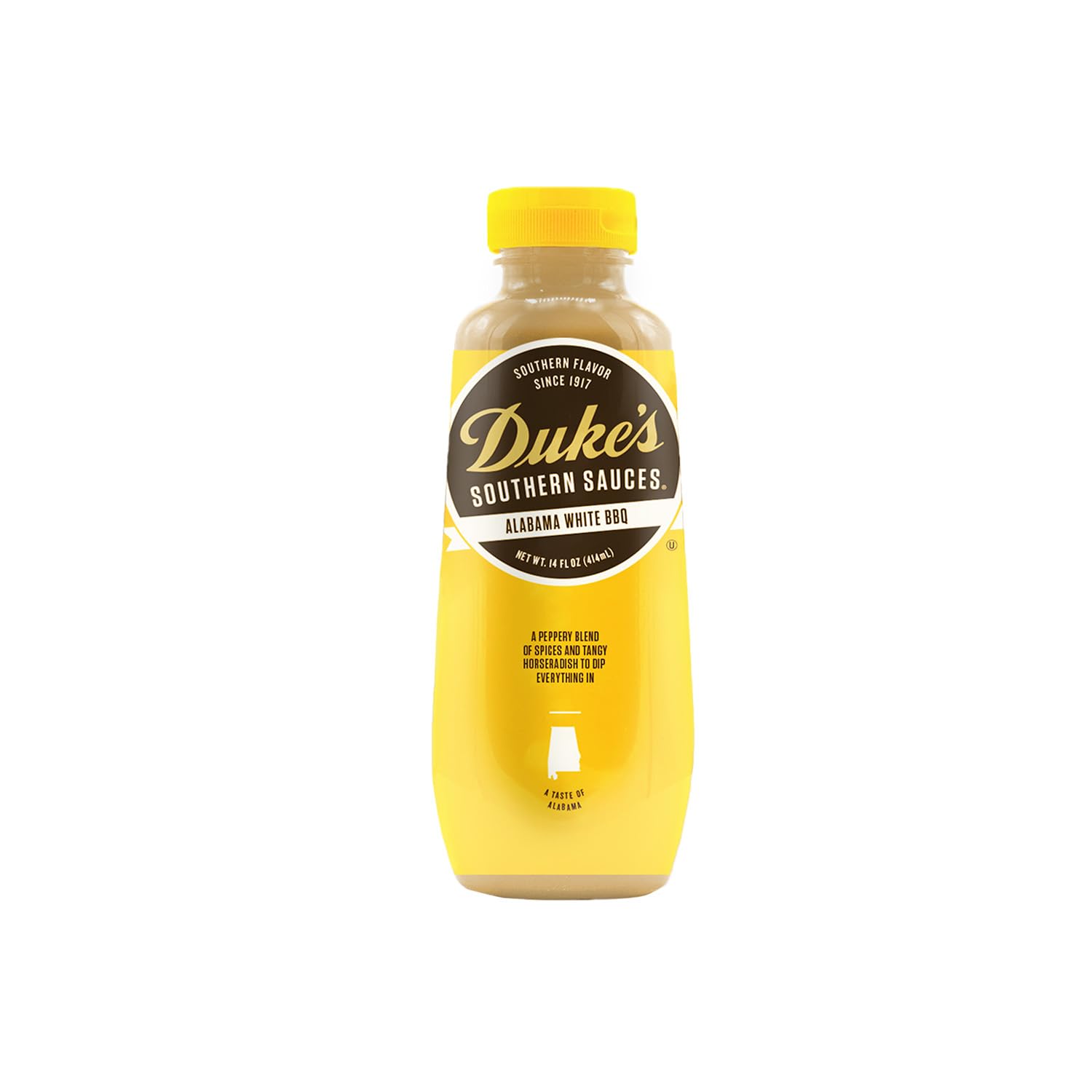 Duke’s Alabama Style White Southern Dipping Sauce - Tangy Vinegar & Horseradish, 14 Ounce (Pack of 1)