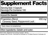 Peppermint and Caraway Complex - 450 mg (100 Capsules, ZIN: 517180) - 3 Pack