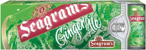 Seagram's Ginger Ale, 12oz Cans (Pack of 12)