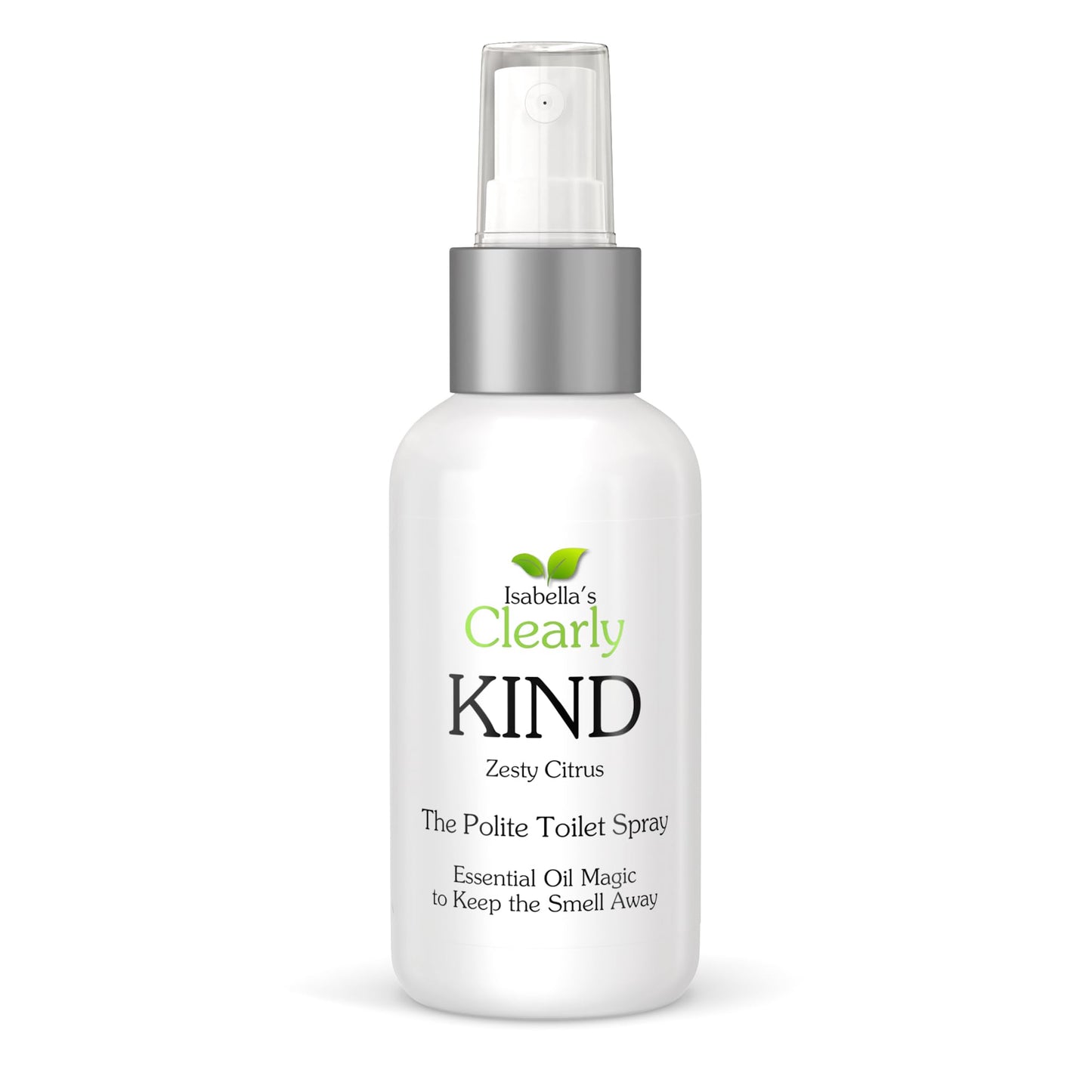 Clearly KIND, The Polite Odor Eliminator "Before you Poop" Toilet Spray | Pre Poo Essential Oil Magic Keeps the Smell Away | 100% Natural Bathroom