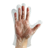 PackagingSuppliesByMail PSBM Large Food Prep Gloves, 5000 Pairs Latex Free Gloves for Multipurpose use, 1.5 Mil Snug Fit Powder Free Glove, 2X Stretch