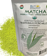 Matcha USDA Organic Green Tea Top Japanese Matcha Natural Energy & Focus + Antioxidants 4oz
