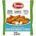 Tyson Lightly Breaded Chicken Strips (Frozen), 1.25 Lb Bag