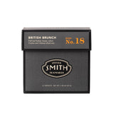Steven Smith Teamaker British Brunch No. 18, Caffeinated, Sugar-Free, Full Leaf, English Breakfast Black Tea Bags 15 Sachets, 1.48oz each