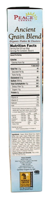 Peace Cereal Ancient Grain Blend, 11 Ounce
