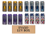 LUV BOX- Variety Rip It Energy Fuel Drinks 16 oz. RIP IT Citrus X , RIP IT F-Bomb , RIP IT G-Force , RIP IT Tribute Cherry Lime. by evaxo