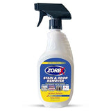 ZORBX Extra-Strength Stain & Odor Remover Spray 24 oz - Unpleasant Odor Control and Unwanted Stain Remover Spray for Furniture, Mattress, Couch & All