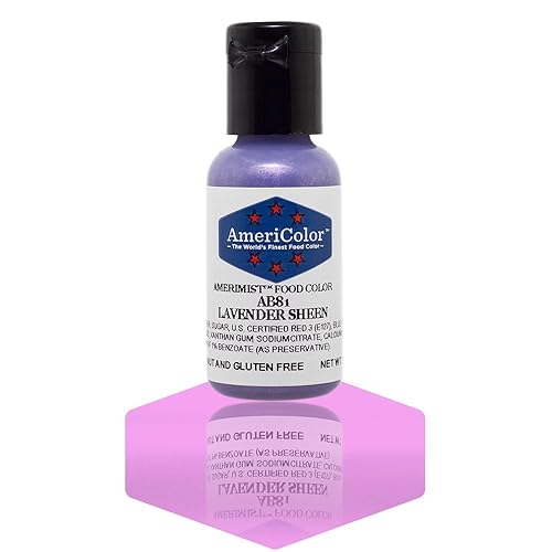 AmeriColor Amerimist Airbrush Color .65 Ounce, Lavender Pearl Sheen