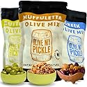 Olive My Pickle Fermented Mixed Olives Bundle - 48 oz | 3 Packs of Castelvetrano Olives Pitted, Greek Olives Mix, Muffuletta Olive Mix Live Culture