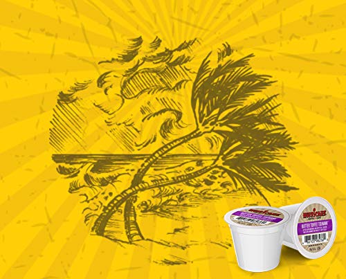 Hurricane Coffee, Butter Toffee Tsunami, 24 Count