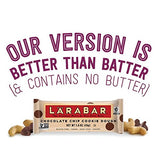 Larabar Gluten Free Bar, Chocolate Chip Cookie Dough, 1.6 oz Bars (16 Count), Whole Food Gluten Free Bars, Dairy Free Snacks
