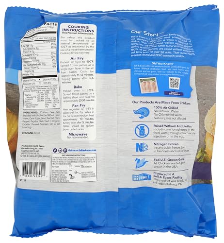 Bell & Evans Breaded Chicken Patties, 36 OZ