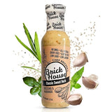 Brick House Classic Sweet Herb Vinaigrette Dressing & Marinade, 12 Oz - Low-Sodium, Low-Carb, Dairy-Free, Gluten-Free, Non-GMO, Clean Label