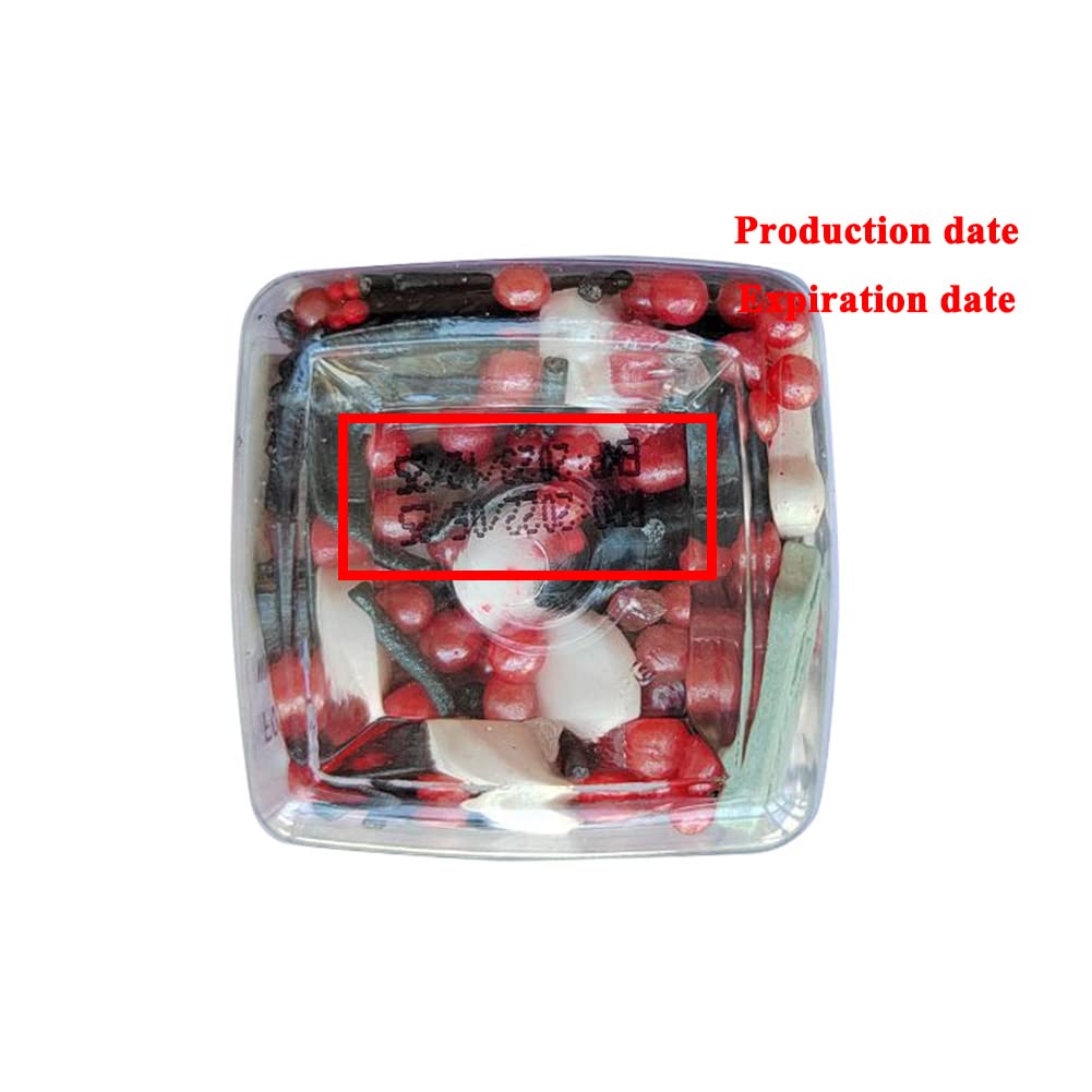 1 Bottle Candy Eyeballs Bloody Red Eyes Dog Bones Cake Cupcake Toppers Cookie Decorations Edible Dessert Sprinkles Mix for Halloween Cake Cupcakes
