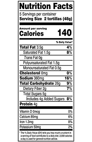 Mission Street Tacos Sweet Hawaiian Flour Tortillas, 8.54 oz 10 Count - 2 Pack