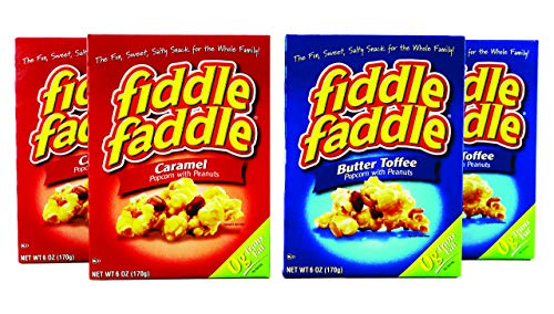 Fiddle Faddle Carmel Popcorn - The Two BEST Flavors All In One Convenient Bundle!