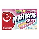 Airheads Chewing Gum, Sugar Free Gum with Micro-Candies, Raspberry Lemonade Flavor Artificially Flavored, 14 Sticks (12-Pack)