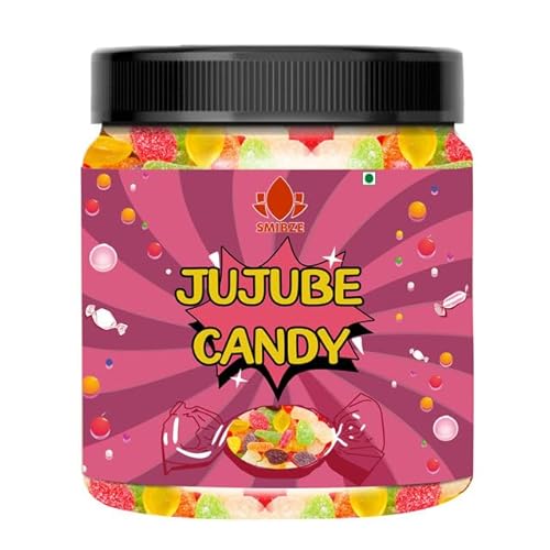 SMIBZE Natural Jujube Candy 250 GM (Pack of 1) SMIBZE
