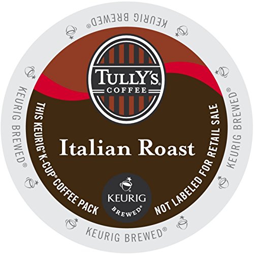 Tully's Coffee Italian Roast 108 K-Cups + 12 Bonus K-Cups