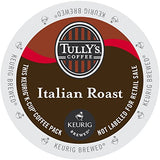 Tully's Coffee Italian Roast 108 K-Cups + 12 Bonus K-Cups