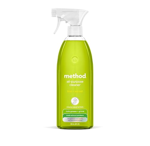 Method All-Purpose Cleaner Spray, Lime + Sea Salt, Perfect for Most Counters, Tiles, Stone, and More, 28 oz Spray Bottles, (Pack of 1)