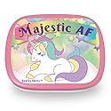 Majestic AF Unicorn Mints - Funny & Cute Present for Women, Teens, or Best Friends - Sassy Stocking Stuffer with Chocolate Mints - Perfect