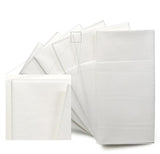OCCASIONS 120 Pack Linen Feel White Disposable Dinner Napkins, Fancy Cloth Like Guest Towels Prefolded for Silverware, Thick 16x16 in, Wedding Party