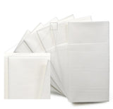 OCCASIONS 120 Pack Linen Feel White Disposable Dinner Napkins, Fancy Cloth Like Guest Towels Prefolded for Silverware, Thick 16x16 in, Wedding Party