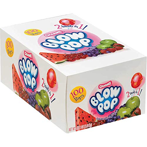 Charms Blow Pop Assorted - 100 Count (3 Pack)